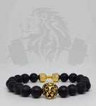 Lion Tribe Bracelet- Black/Gold